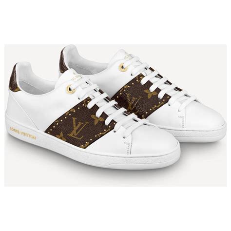 louis vuitton frontrow sneaker white price|lv frontrow sneaker white.